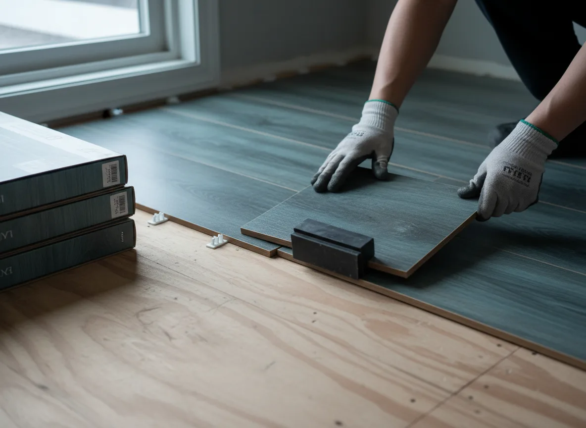 Luxury Vinyl Plank Installation company in Low Moor, IA